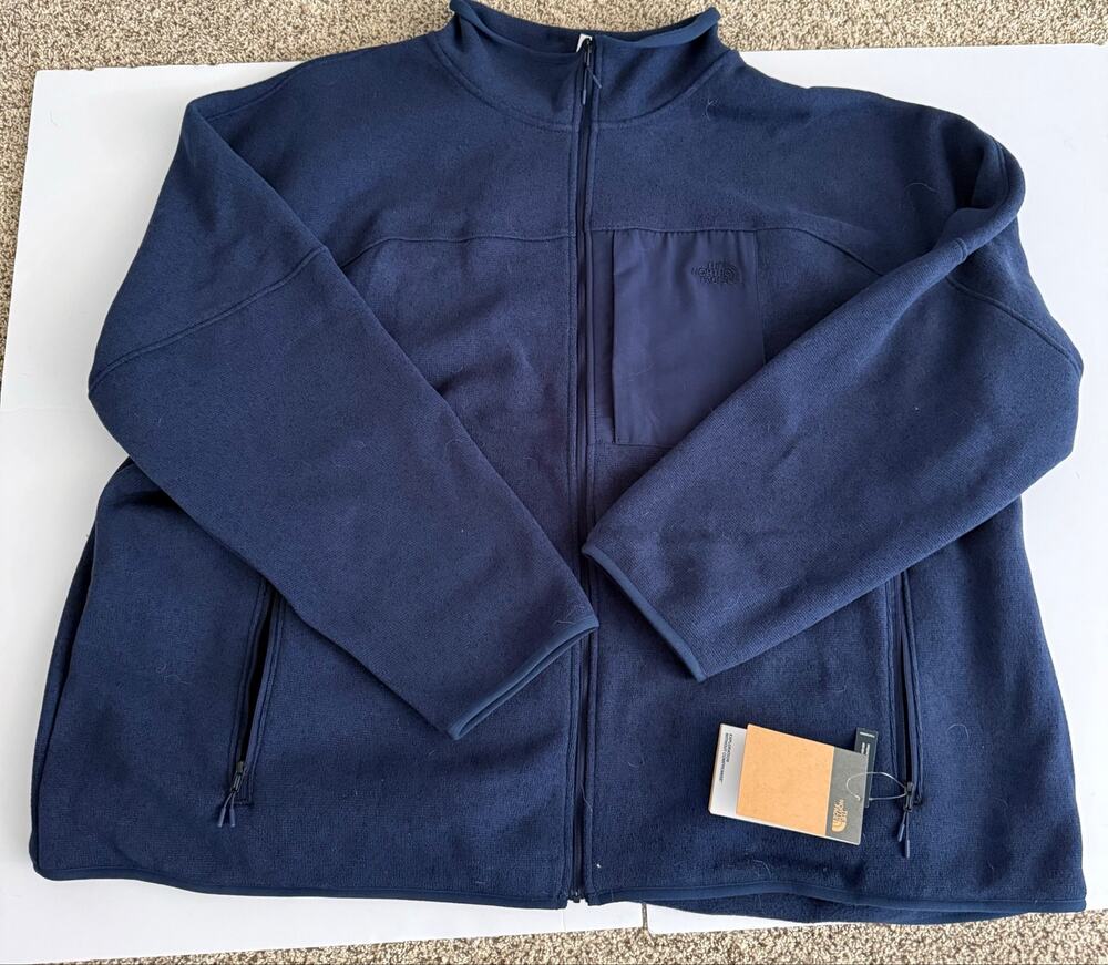 NWT The North Face Fleece Full Zip Jacket.  Size 4X